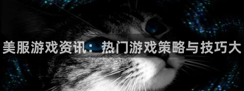 赢咖娱乐怎么注册：美服游戏资讯：热门游戏策略与技巧大